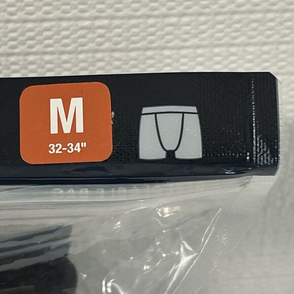 HANES 4 Pack Tagless Underwear Men's M Black Gray Comfort Waistband No Ride Up - Picture 4 of 16